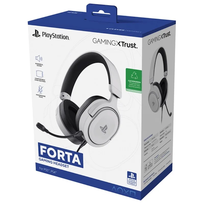 GXTrust 498B Forta Spelheadset Officiellt licensierad för PlayStation 5