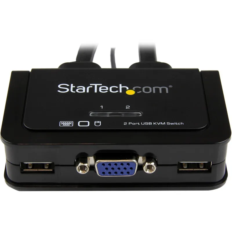 StarTech.com SV211USB 2-port USB VGA-kabel KVM-omkopplare