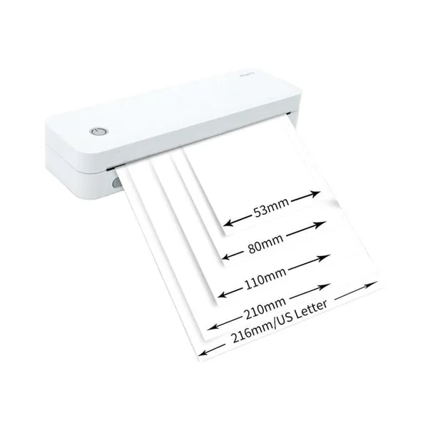 INF A4 Mini Portabel Termisk Skrivare