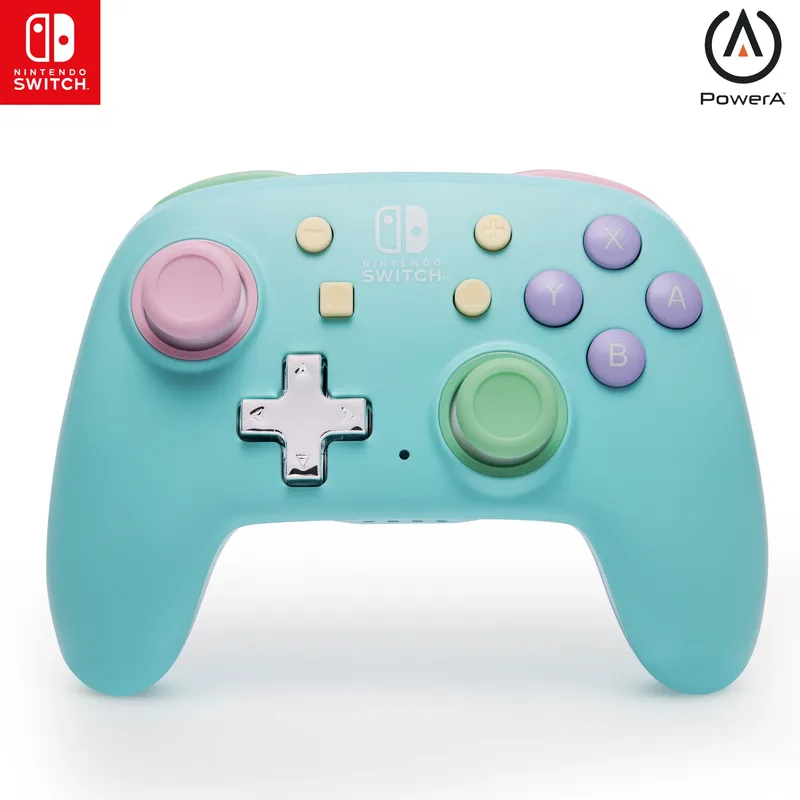 PowerA Nano förbättrad trådlös kontroll för Nintendo Switch – Spring Dream