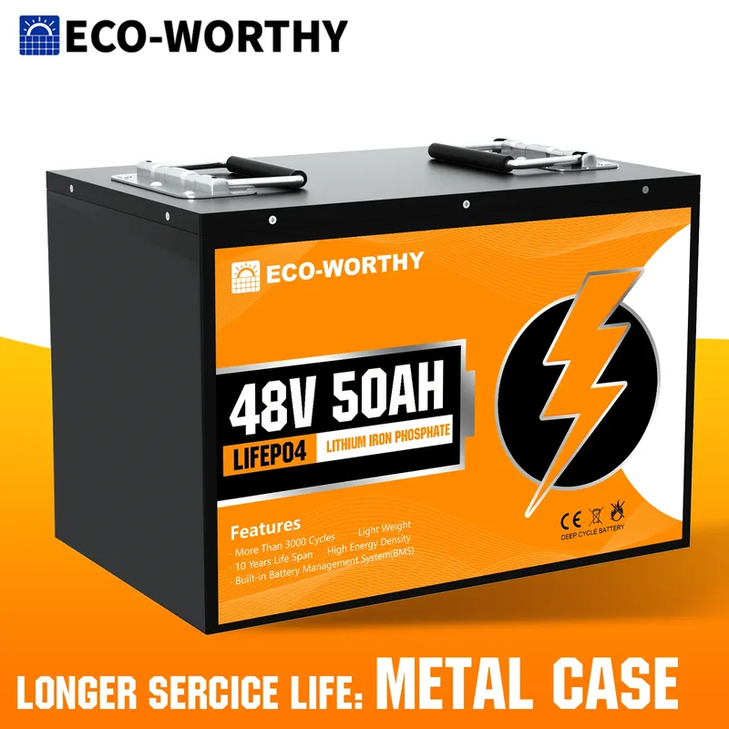 Eco-Worthy LiFePO4 48 V-batteri