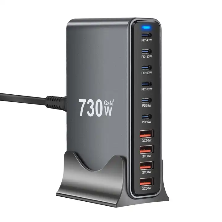 730W USB C Multi-laddningsstation