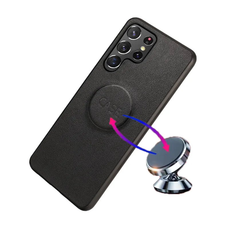 Samsung Galaxy S26 Ultra Slim Magnet fodral (svart)
