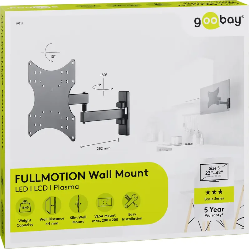 Goobay 49714 tv-beslag