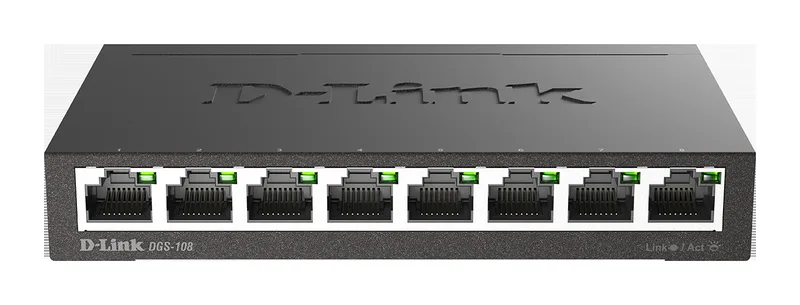 D-Link DGS-108/E Gigabit Desktop Switch