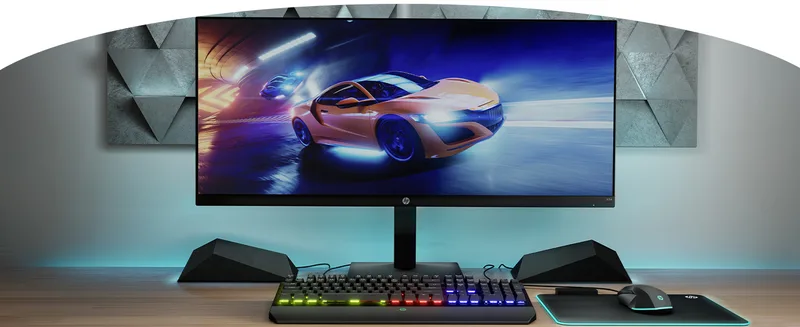 HP X34 34" bildskärm för gaming