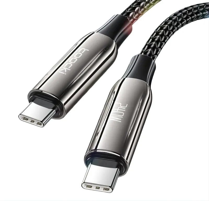 toocki 240W USB C till USB C-kabel 2M