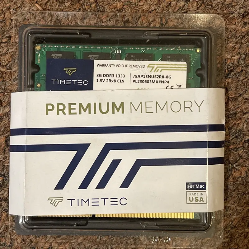 Timetec 8GB DDR3 1333MHz PC3-10600