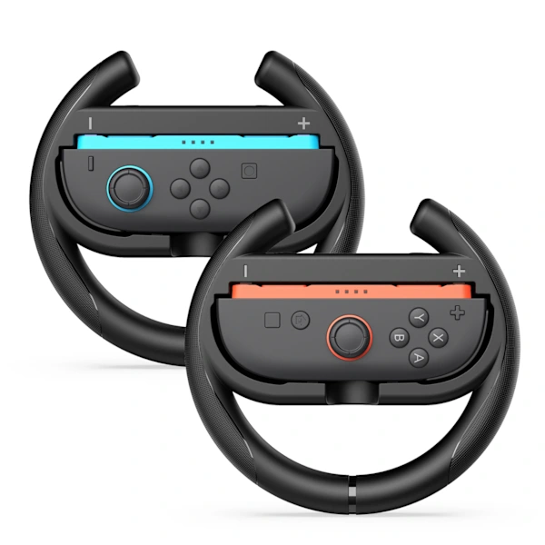 LONGYI 4-i-1-set med 2 stycken rattar och 2 stycken handtag för switch 2