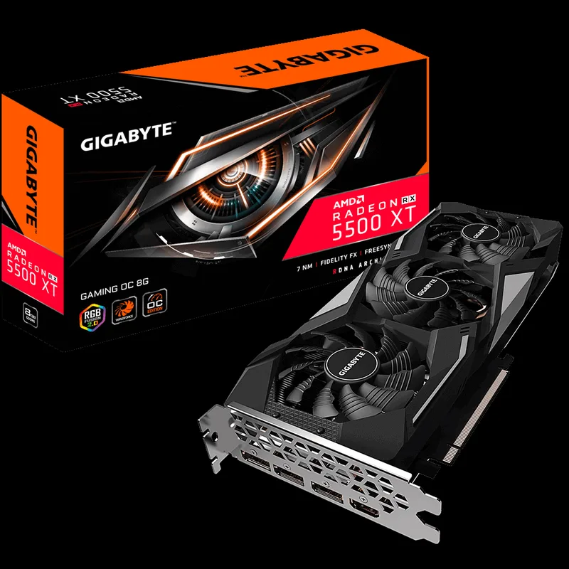 Gigabyte Radeon RX5500 XT Gaming OC 8G