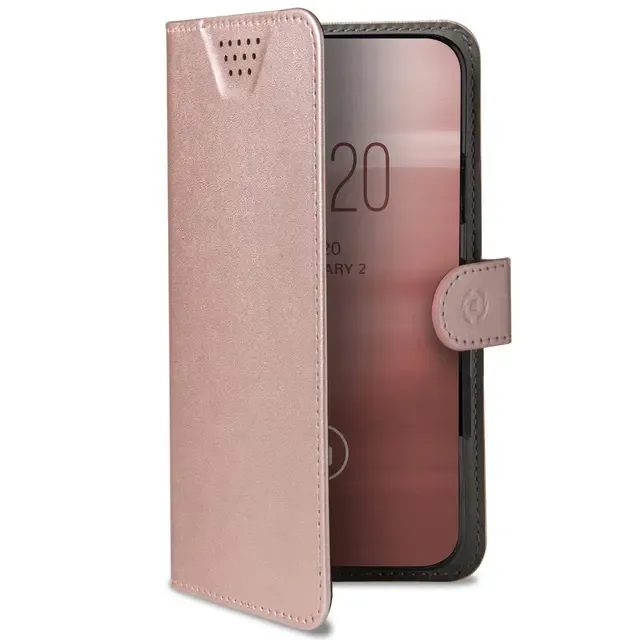 Celly Wallet Case Universal max 7,5x15cm Rosa