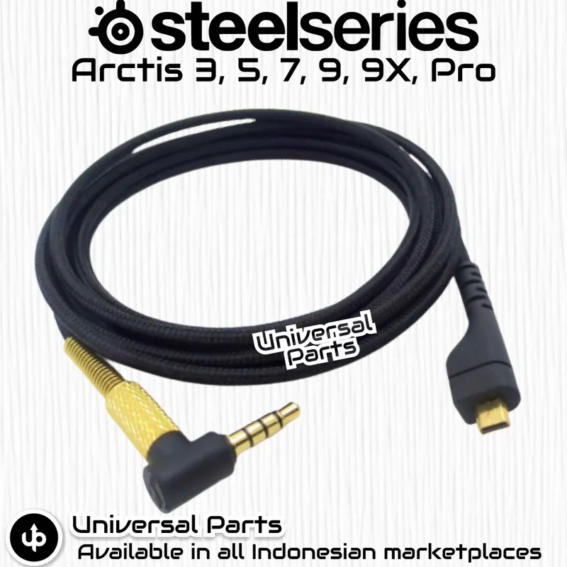 Byte Av Hörlursljudkabel för Steelseries Arctis 3/5/7/Pro