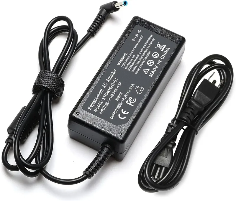 19,5 V 2,31 A 45 W laptop nätdel laddningskabel för Hp Pavilion X360 15 Stream 11 13 14 Chromebook 11 13 14 Elitebook Folio 1040 Notebook nätadapter