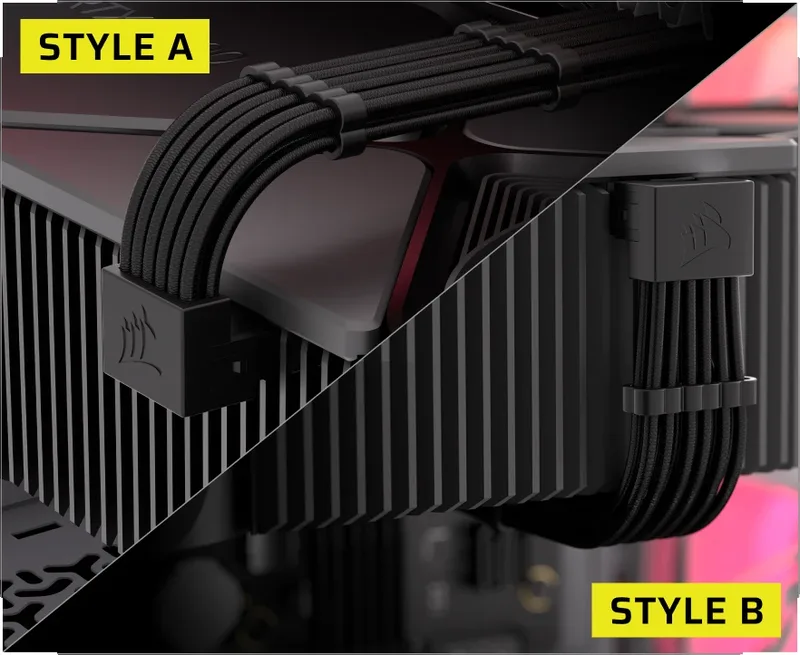 Corsair Type 5 90° 12V-2x6 Style B