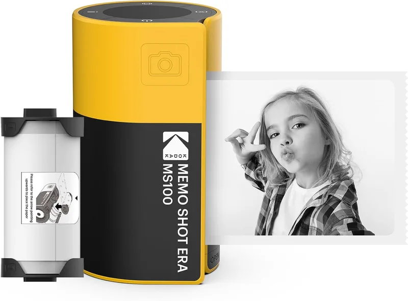 KODAK Memo Shot ERA Kids Instant Digital Camera och Etiketter