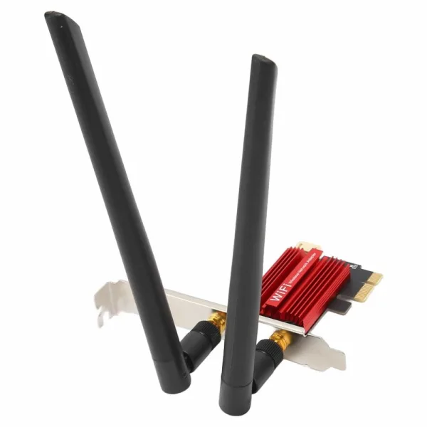 Dual Band 1200 Mbps PCIE WiFi-kort med Bluetooth 4.0 för Stationära Datorer