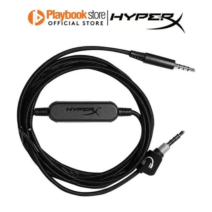Hörlurs ljudkabel med volymfuktion till Hyper X Cloud Mix