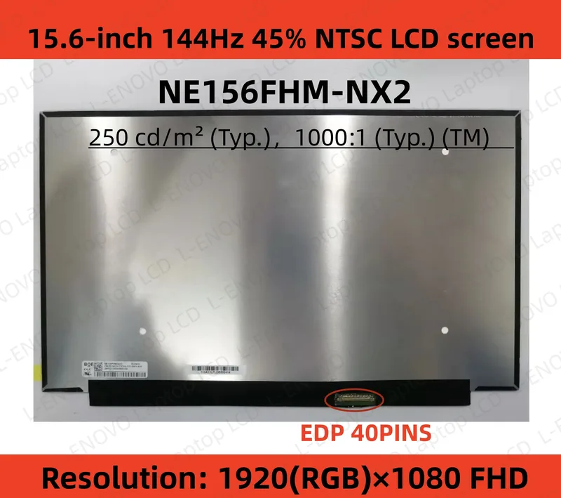 New 15,6 tum LED LCD FHD Laptop Screen
