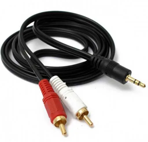 Cable RCA a RCA Macho Estéreo de Audio Auxiliar