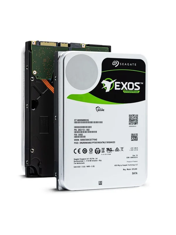 Seagate Exos 10TB, företagets interna hårddisk