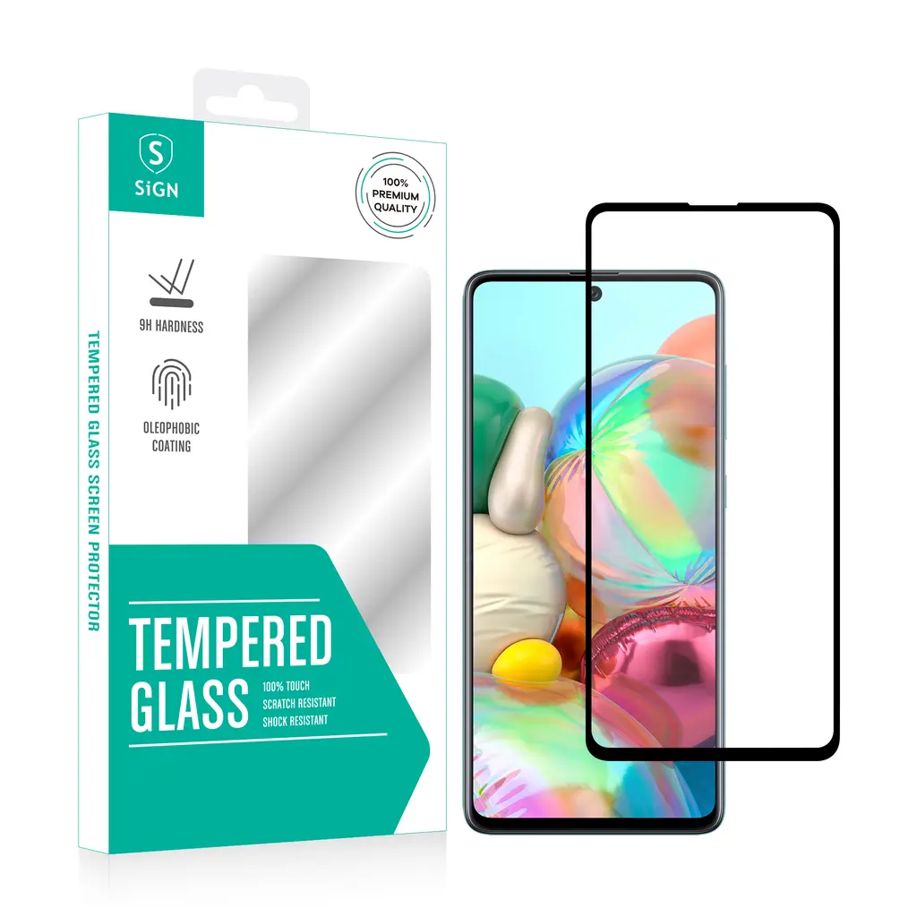 Skärmskydd kompatibel med Samsung Galaxy A71