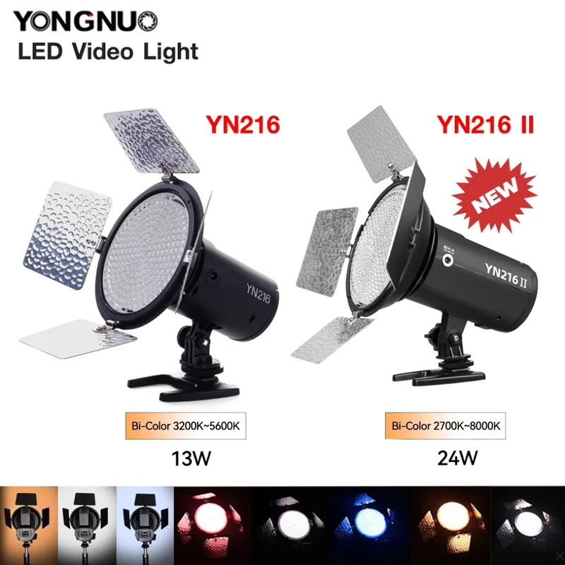 YONGNUO YN216 LED-videoljuskamera