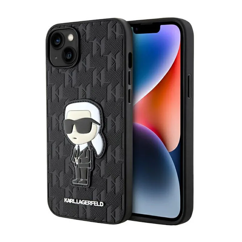 Karl Lagerfeld Mobilskal till iPhone 14 Saffiano Monogram