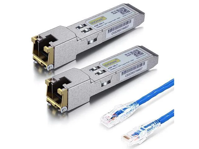 2-pack, 1000BASE-T SFP-sändtagare