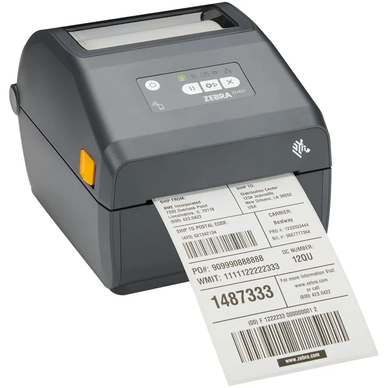 Zebra ZD421t skrivare