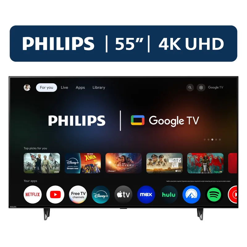 Philips 55" LED 4K UHD Smart TV