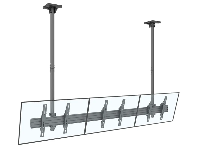 Multibrackets 3477 fäste för skyltningsskärm 165,1 cm (65") Svart