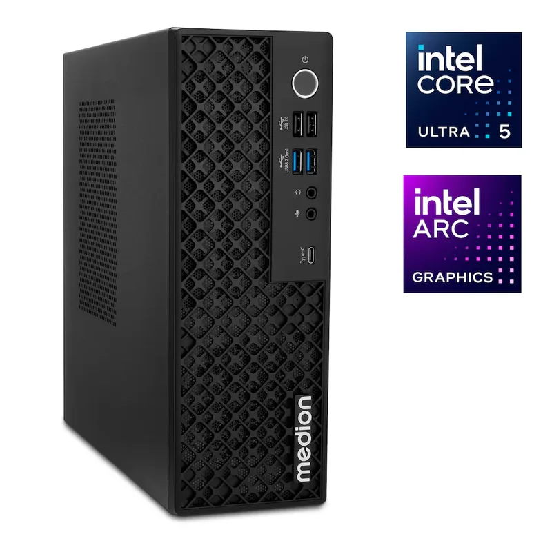 Medion Minidator Picoworx T80 III Ultra 5 226V 16GB/512GB SSD Win11 Pro