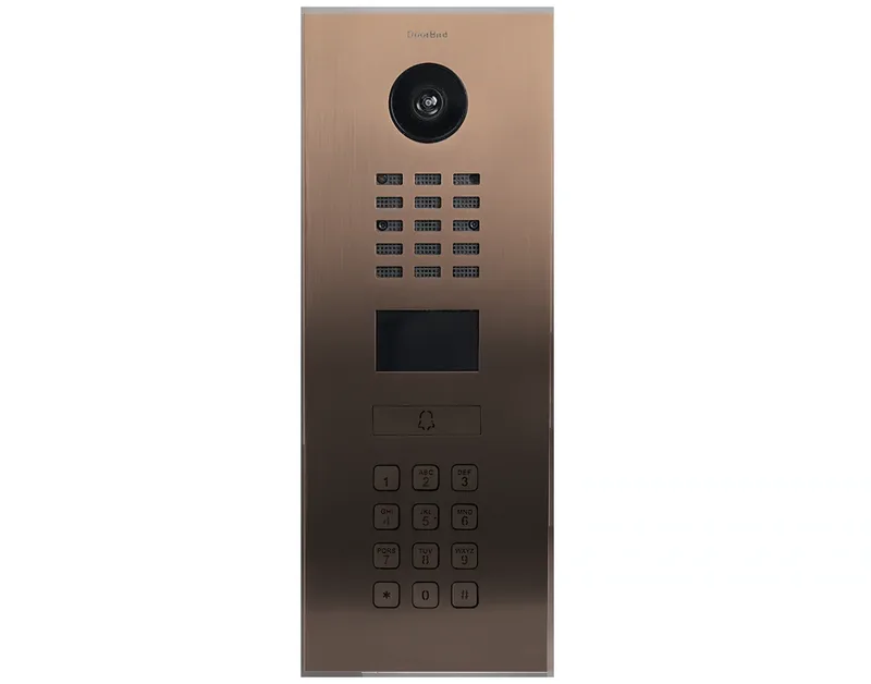 DoorBird D2101KV IP-videodörrstation med 1 samtalsknapp och knappmodul