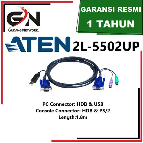 Aten Intelligent KVM Cable 2L-5502UP
