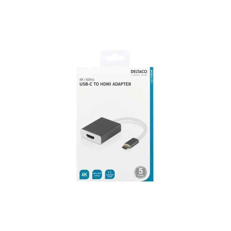 DELTACO HDMI-13 - HDMI-adapter