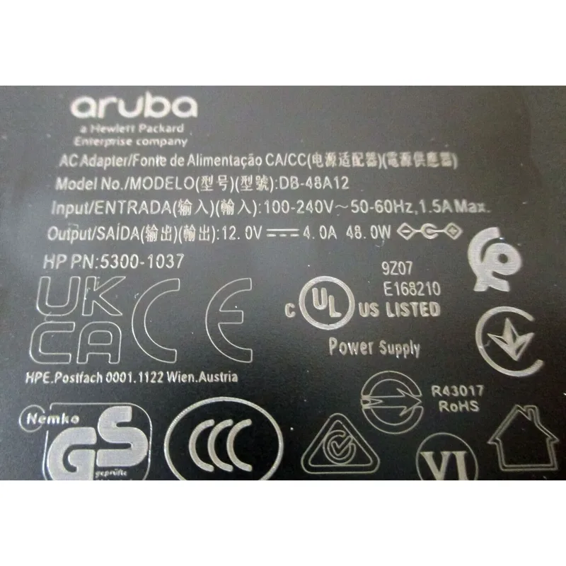 HP E Aruba strömkontakt AP-AC2-12A