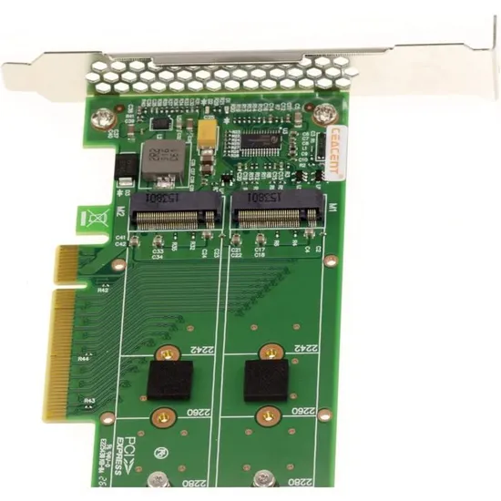 KALEA-INFORMATIQUE M2 PCIe 3.0 x8 kontrollkort