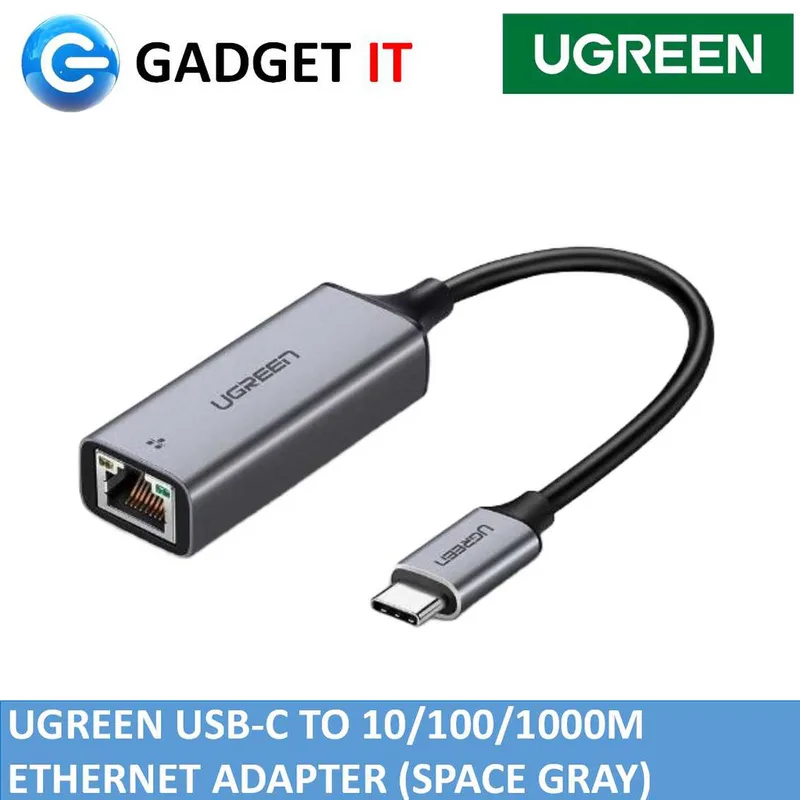 USB C Ethernet-adapter 1000 m