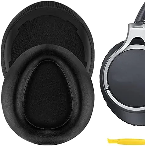 Geekria QuickFit Protein läder ersättningsöronkuddar för SONY MDR-10RC