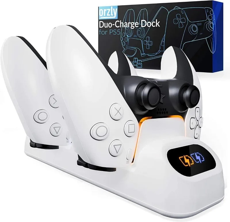 Orzly PS5 Controller laddningsstation