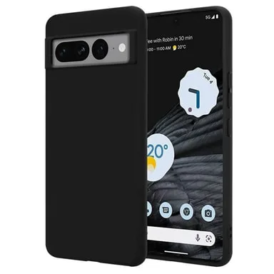 CaseOnline PCH svart silikon skal Google Pixel