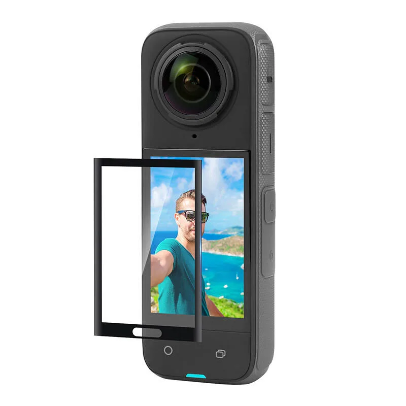 PULUZ härdat glas för Insta360 X4