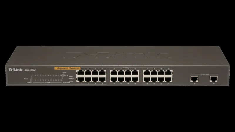 D-Link DES-1026G switch Ohanterad L2