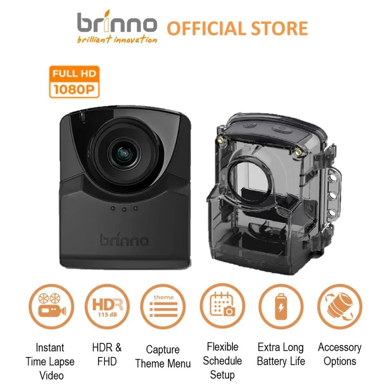 Brinno TLC2020-H Time-Lapse Camera Housing Bundle