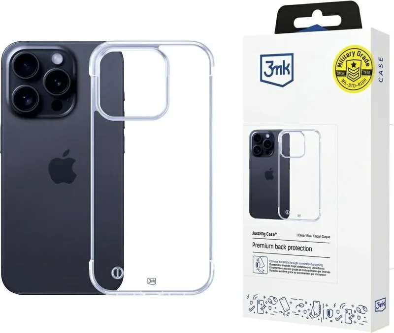 3MK Mobilskal till iPhone 13 Pro Just20g