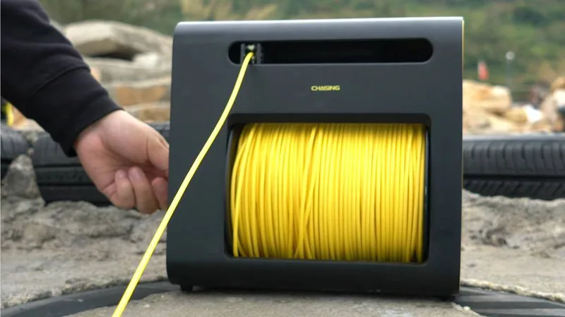 Chasing E-Reel For M2 inc. 200m cable
