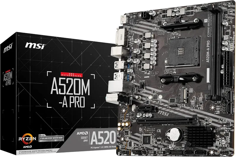 MSI moderkort A520M-A PRO