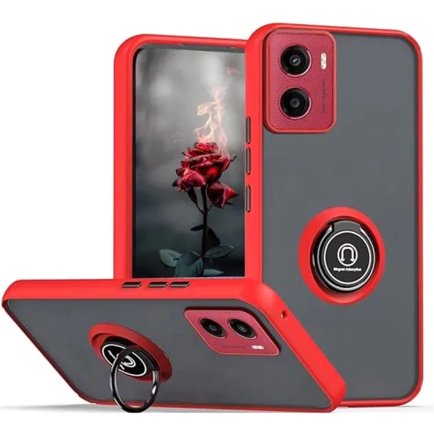 CaseOnline TPU ring skal Motorola Moto E15