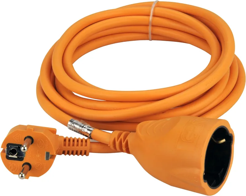REV förlängningskabel 5 m, förlängning 3680W, strömkabel H05VV-F