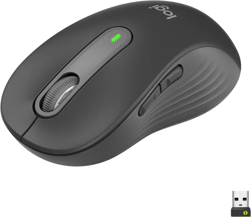 Logitech Signature M650 L Den trådlösa musen för vänsterhänta